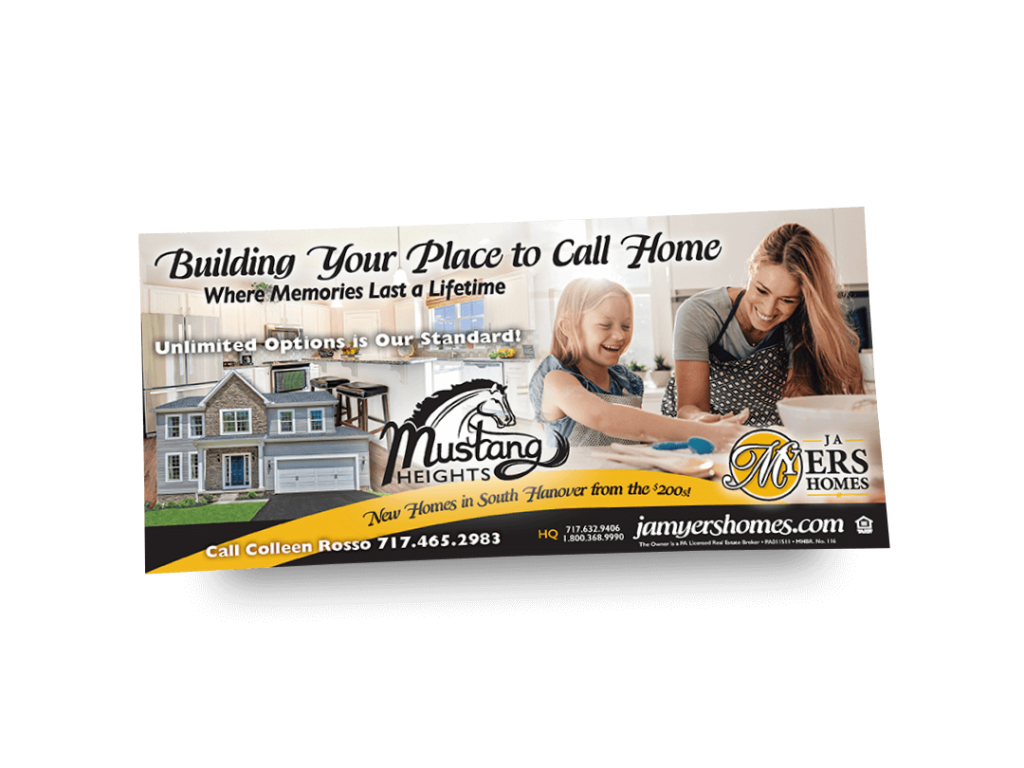 Building Your Place to Call Home Newspaper Ad