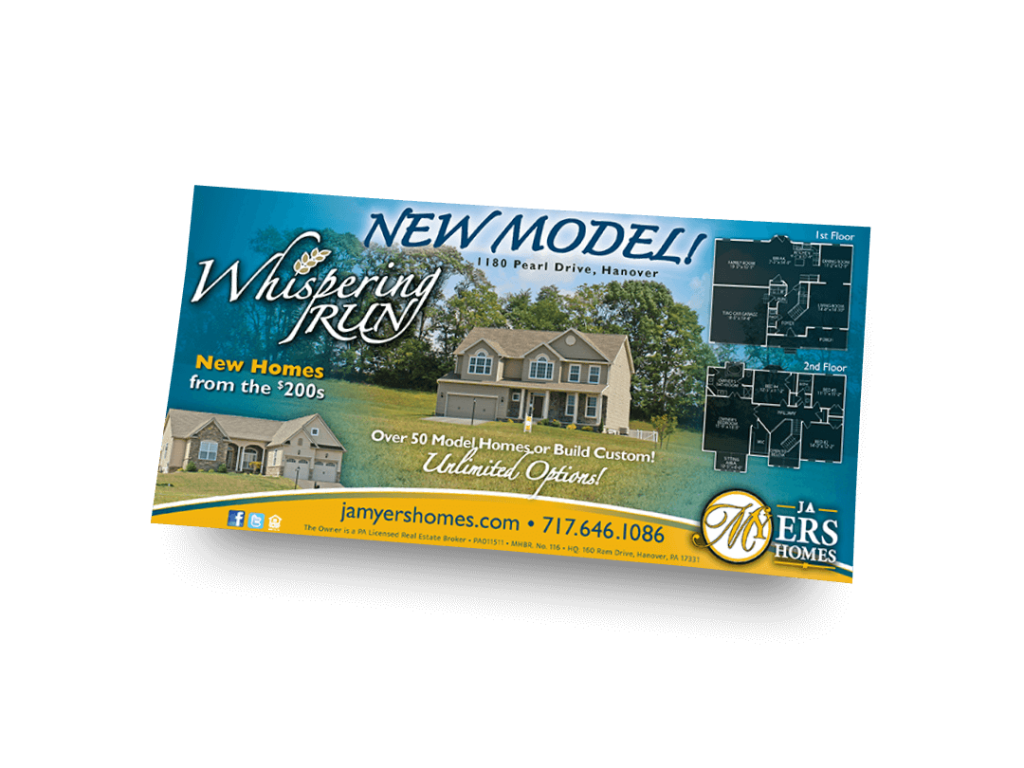 New Model Whispering Run Newspaper Ad