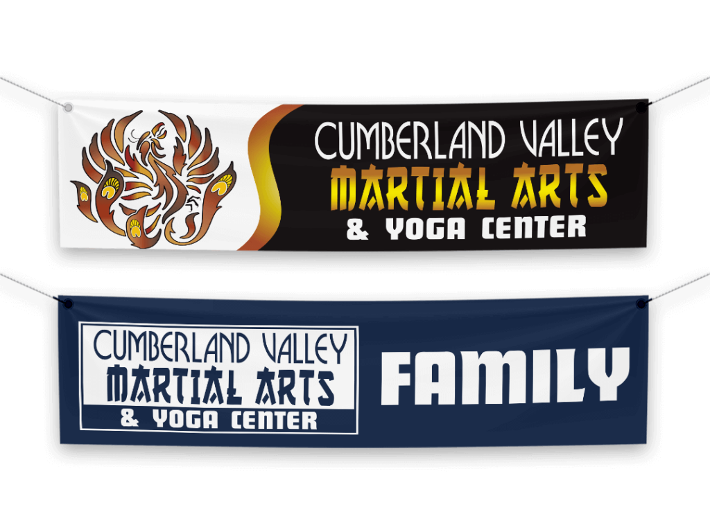 Cumberland Valley Martial Arts Banners