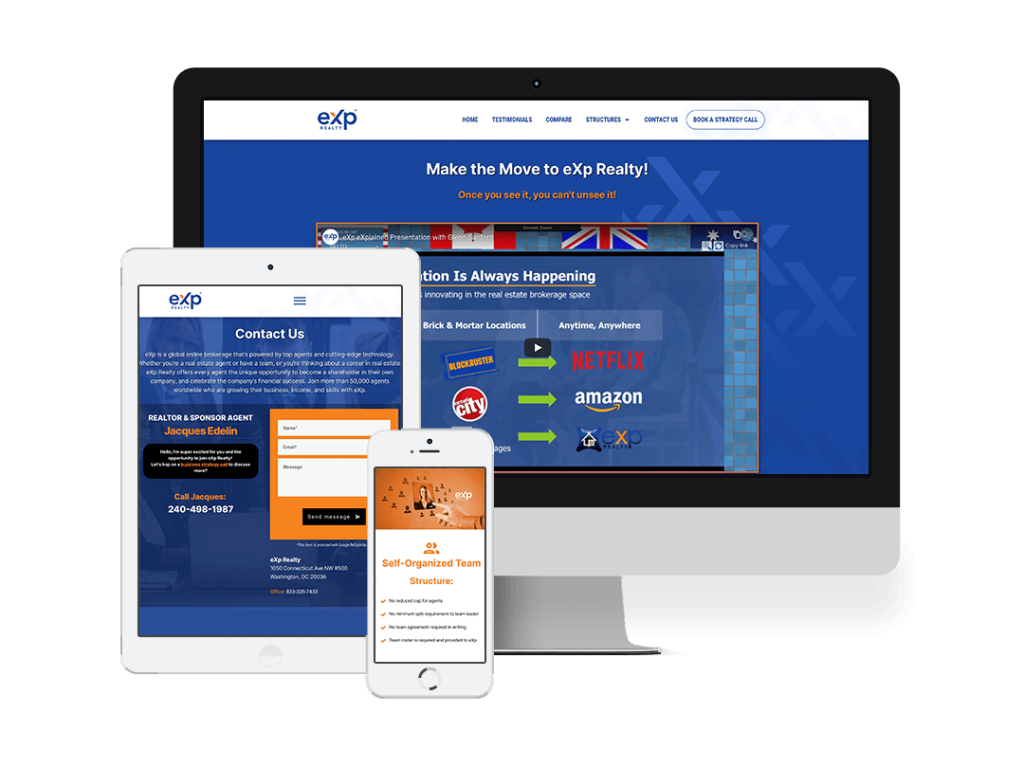 eXp Realty - Recruitment Website